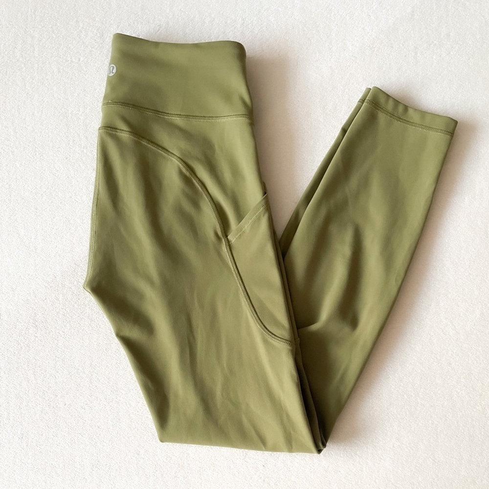 LULULEMON Invigorate Tight 25" (Bronze Green)